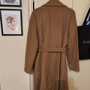 Classic Brown Belted Coat Michael Kors
